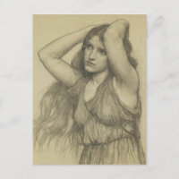 Flora mit langer Haare