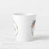 Flora-Monogramm  Milchtasse (Vorderseite)