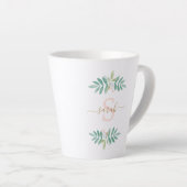 Flora-Monogramm Milchtasse (Rechte Ecke)