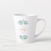 Flora-Monogramm Milchtasse (Rechts)