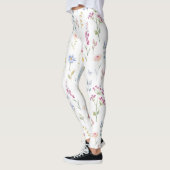 Flora-Muster des Wassers Leggings (Links)