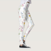 Flora-Muster des Wassers Leggings (Rechts)