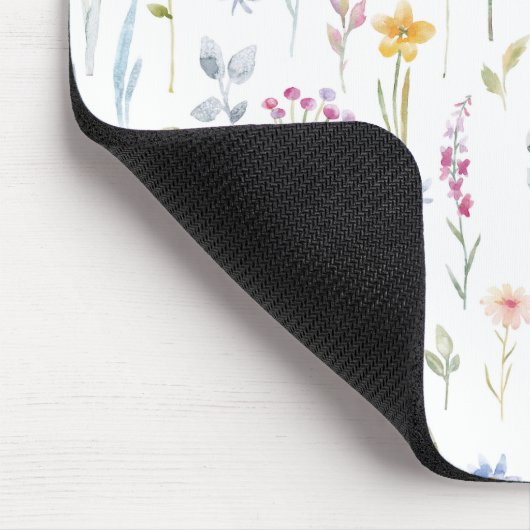 Flora-Muster des Wassers Mousepad (Ecke)