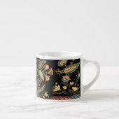 Flora-Muster Espressotasse (Rechts)