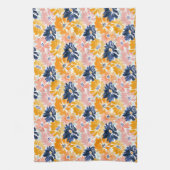 Flora-Muster für die hintere Farbe Geschirrtuch (Vertikal)