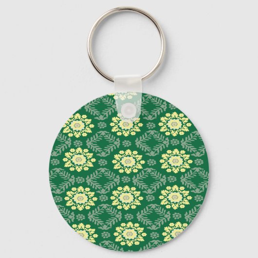 Flora-Muster Schlüsselanhänger (Vorderseite)