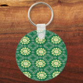 Flora-Muster Schlüsselanhänger (Vorderseite)