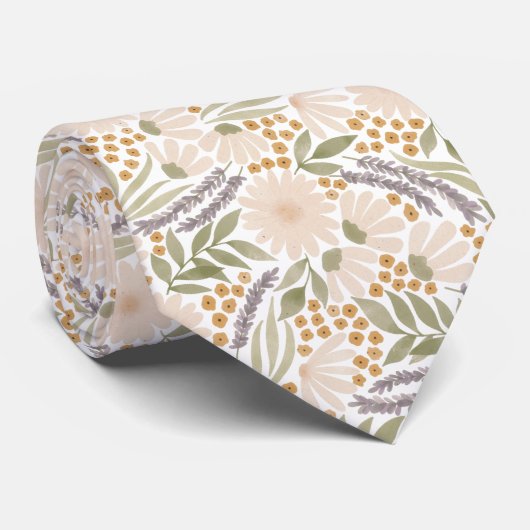 Flora-Neck-Tie Krawatte (Gerollt)