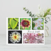 flora of Seattle Einladung (Stehend Vorderseite)