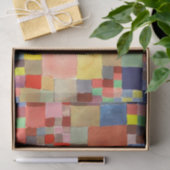 Flora on Sand von Paul Klee, Abstrakte Kunst Seidenpapier (Geschenk)