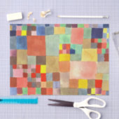 Flora on Sand von Paul Klee, Abstrakte Kunst Seidenpapier (Handwerk)