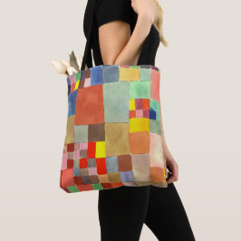 Flora on Sand von Paul Klee, Abstrakte Kunst Tasche