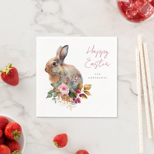 Flora-Oster Serviette (Beispiel)