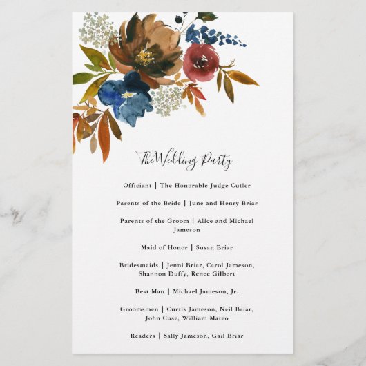 Flora-Papier-Programm für Seeschiffe und Rost Flyer (Hinten)