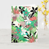 Flora-Paradies II Karte (Gelbe Blume)