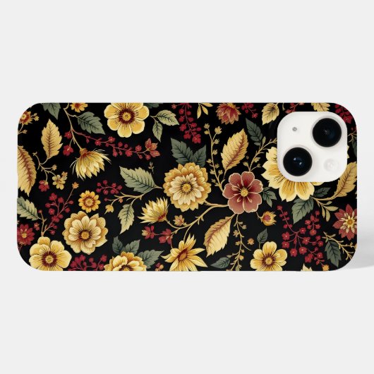 Flora pattern iphone case  (Rückseite (Horizontal))
