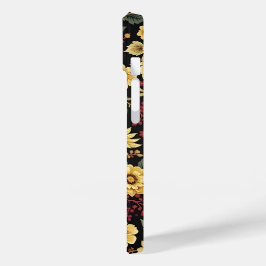 Flora pattern iphone case (Rückseite / Links)