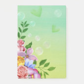 Flora Post-it Klebezettel (Vorderseite)