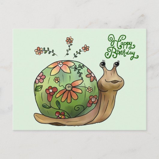 Flora Postkarte (Vorderseite)