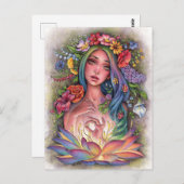 Flora Postkarte (Vorne/Hinten)