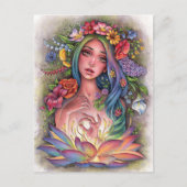 Flora Postkarte (Vorderseite)