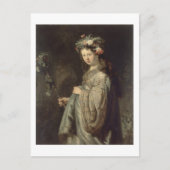 Flora Rembrandt Kunst, Dichtung und Musik Postkarte (Vorderseite)