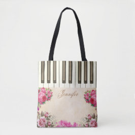 Flora Rose Piano Tragetaschen Tasche