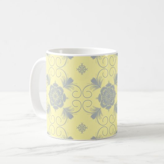 Flora Royale Ceramic Mug Kaffeetasse (Vorderseite Links)