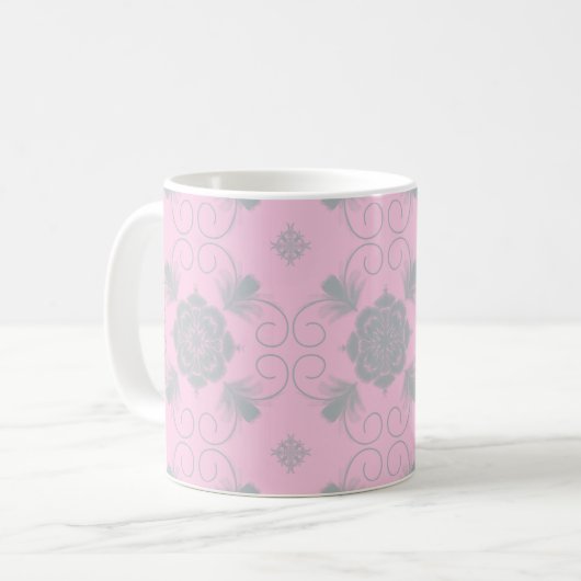 Flora Royale Ceramic Mug Kaffeetasse (Vorderseite Links)