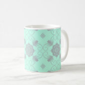 Flora Royale Ceramic Mug Kaffeetasse (VorderseiteRechts)