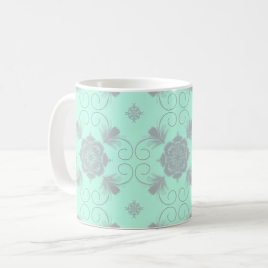 Flora Royale Ceramic Mug Kaffeetasse (Vorderseite Links)