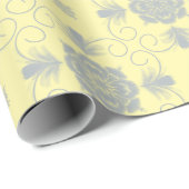 Flora Royale Elegantes Blumenverpackungspapier Geschenkpapier (Rolleneckpunkt)