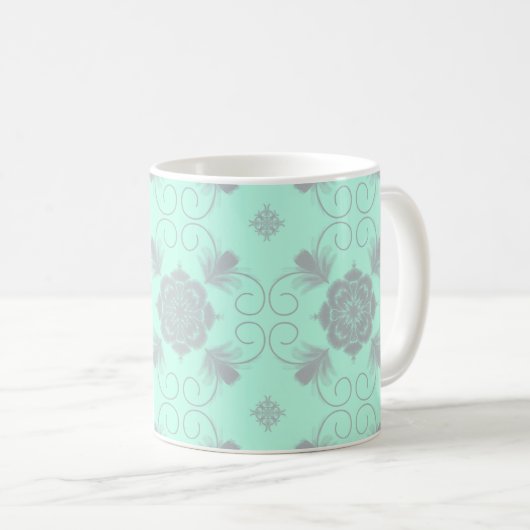 Flora Royale Keramik-Tasse Kaffeetasse (VorderseiteRechts)