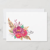 Flora-Safari-Bestätigung Einladung (Rückseite)