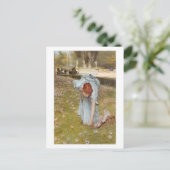 Flora - Sir Lawrence Alma-Tadema Postkarte (Stehend Vorderseite)