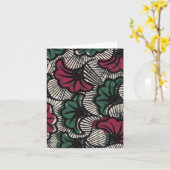 Flora-Staubtuch Karte (Gelbe Blume)