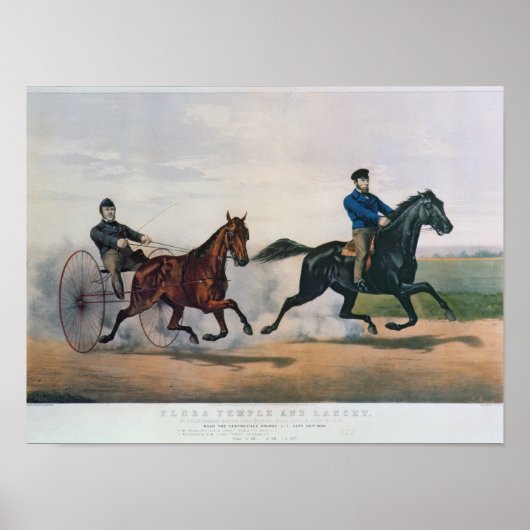 Flora Temple" und "Lancet" Poster (Vorne)