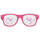 Flora The Flamingo Partybrille (Vorderseite)