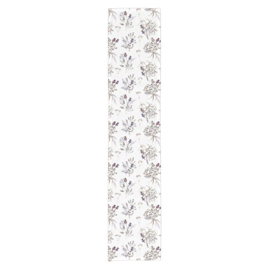 Flora-Tischläufer Kurzer Tischläufer (Vorderseite)