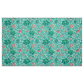 Flora, Türkis, Aqua und Coral Stoff (Fat Quarter (45,7 x 55,9 cm))