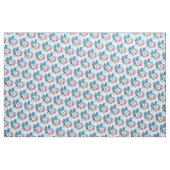 Flora und abstrakte Aquarell Stoff (Yard (91,4 cm))