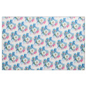 Flora und abstrakte Aquarell Stoff (Fat Quarter (45,7 x 55,9 cm))