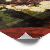 Flora und die Zephyrs Detail By John W. Waterhouse Poster (Ecke)