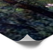 Flora und die Zephyrs von John William Waterhouse Poster (Ecke)