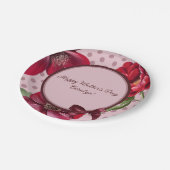 Flora und Dot Mother Day Plate 9" Pappteller (Schrägansicht)