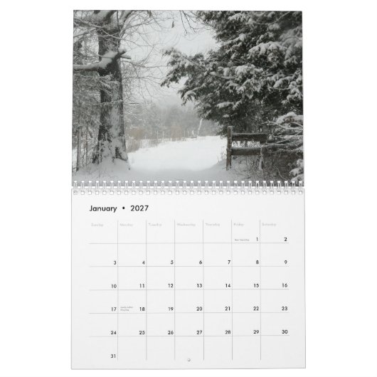 Flora und Fauna 2013 Kalender (Jan 2027)