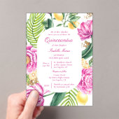 Flora und Fauna Acryleinladungen (Insitu (Handheld))