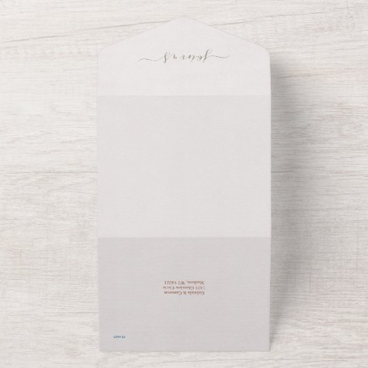 Flora und Fauna All In One Einladung (Außenbereich)