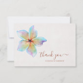 Flora und Fauna Dankeskarte (Vorderseite)