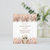 Flora und Fauna der Creme zum Geburtstag (Stehend Vorderseite)